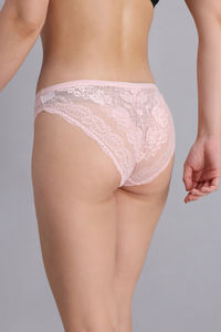 Zivame Forever Yours Low Rise Full Coverage Bikini Panty - Rose Quartz — thumbnail 3